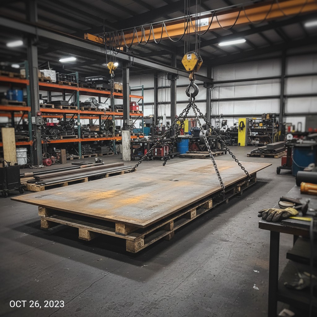 Lot tôles acier S355 format standard