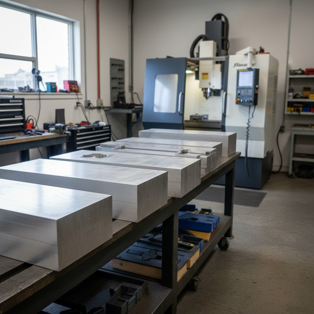 Lot alu 6061 T6 - usinage précision